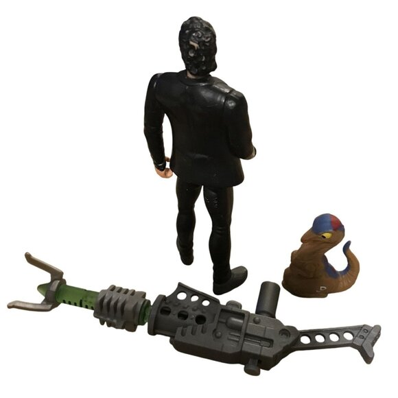 Jurassic Park 1994 Series 2 Ian Malcolm Figure W/ Gallimimus Hatchling & Gun Acc - Picture 3 of 11